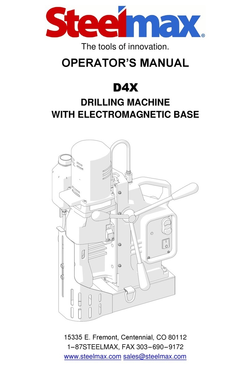 SteelMax D4X Operator's manual
