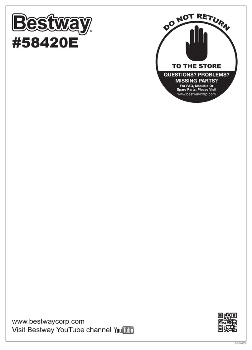 Bestway 58420E User manual