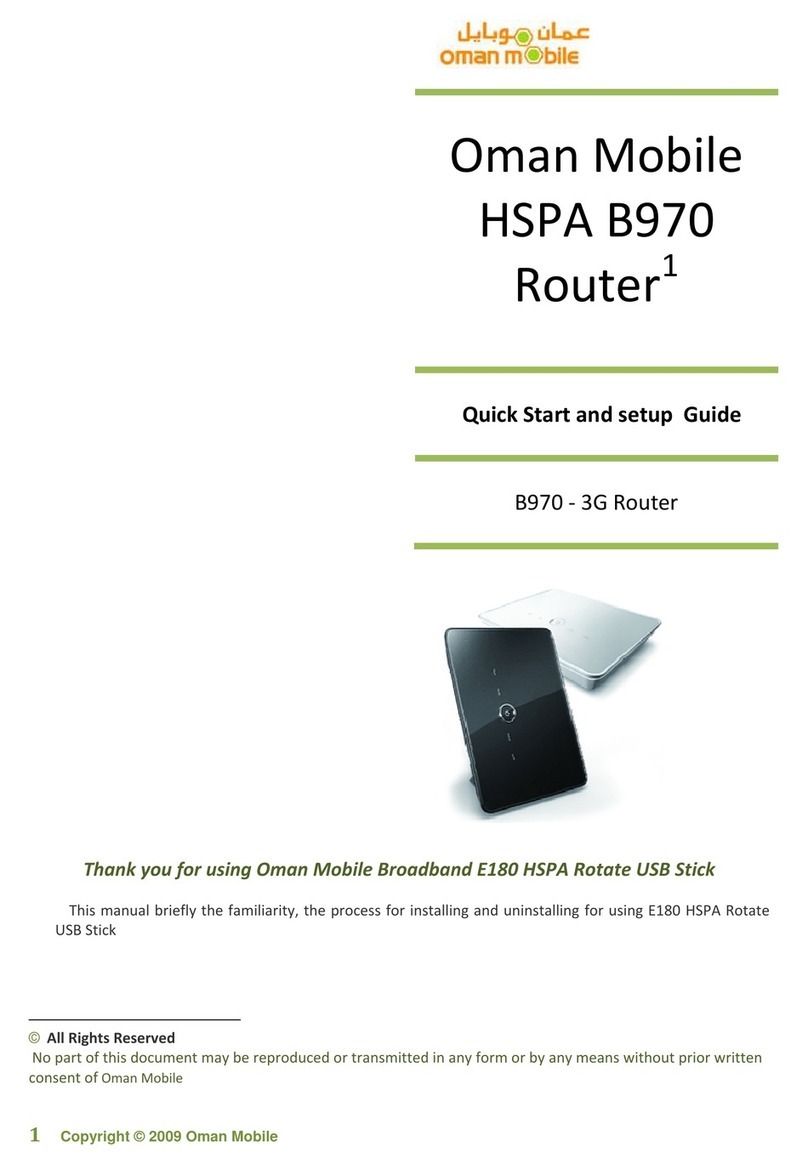 Oman Mobile B970 Quick Start and setup Guide