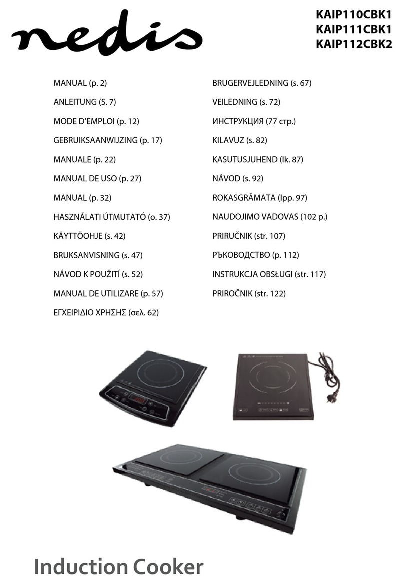nedis KAIP110CBK1 manual
