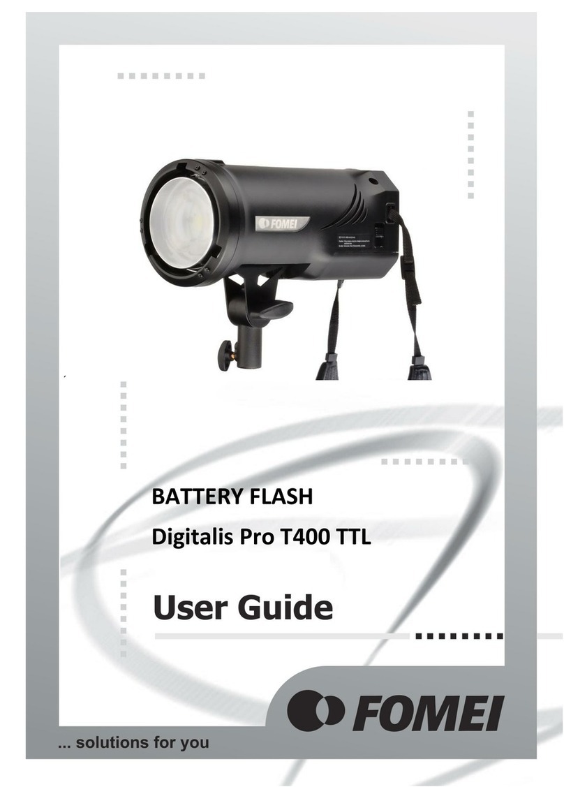 Fomei Digitalis Pro T400 TTL user guide
