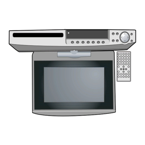 Memorex MVUC821 - DVD LCD TV Kitchen Clock Radio User manual