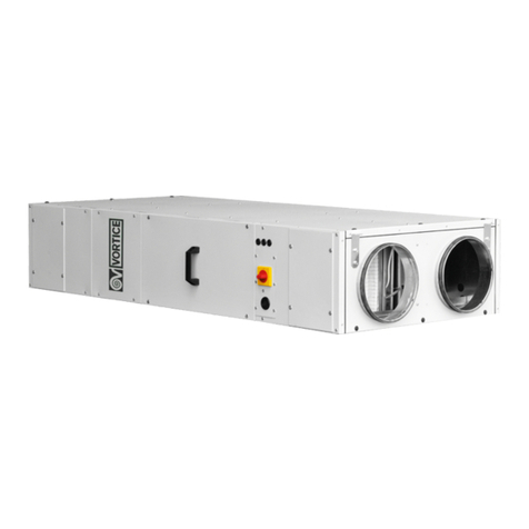 Vortice NRG EC 600 Installation and operation manual