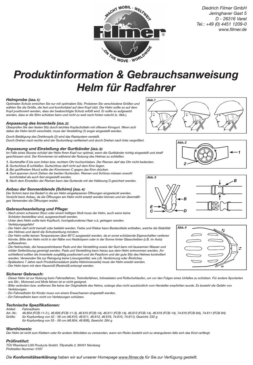 Filmer 46.604 Product Information & Instructions for Use