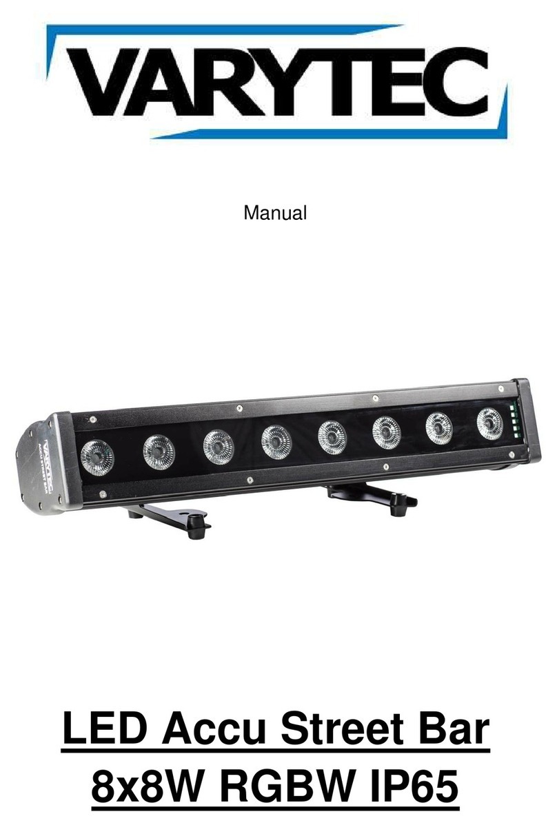 Varytec LED Accu Street Bar User manual