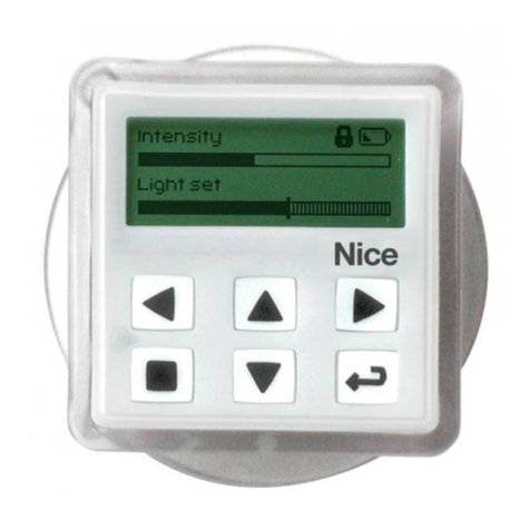 Nice WMS01S Installation and use instructions and warnings