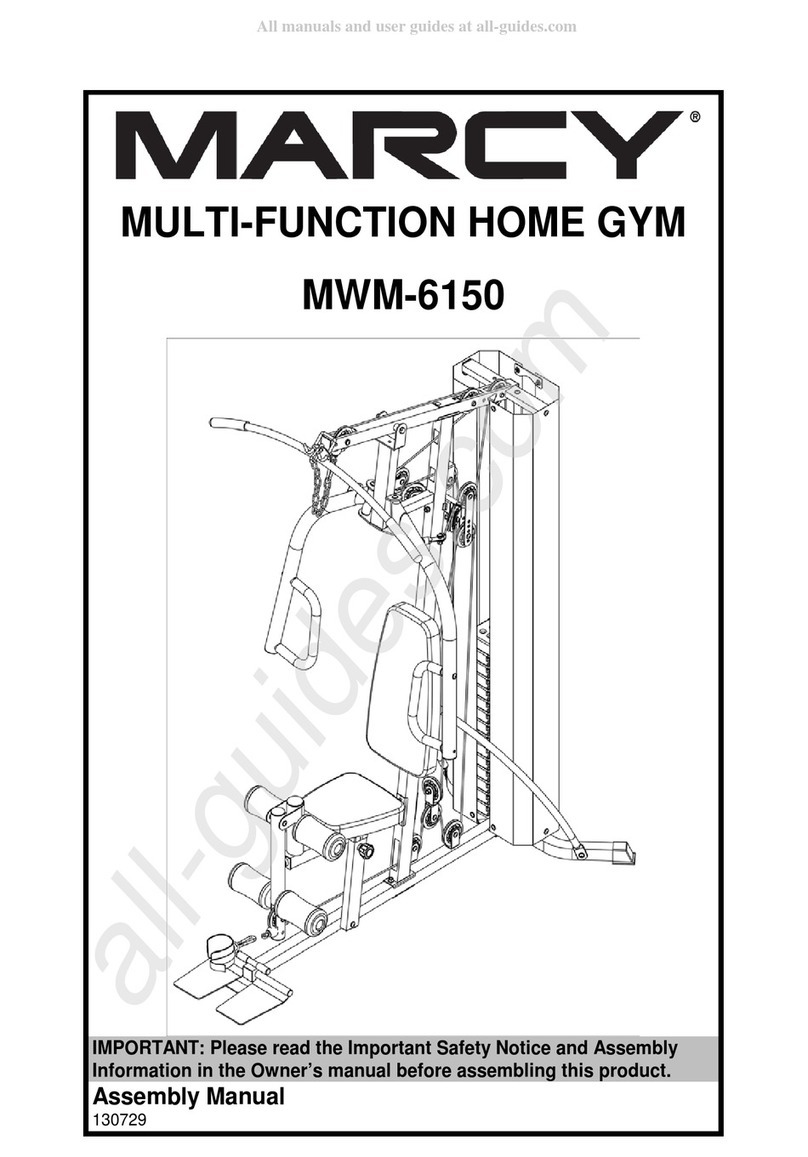 Marcy MWM-6150 User manual