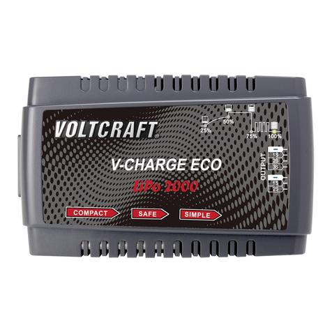 VOLTCRAFT V-CHARGE ECO LIPO 2000 User manual