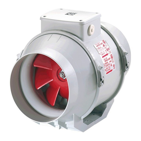 Vortice LINEO 100 V0 ES Instruction booklet