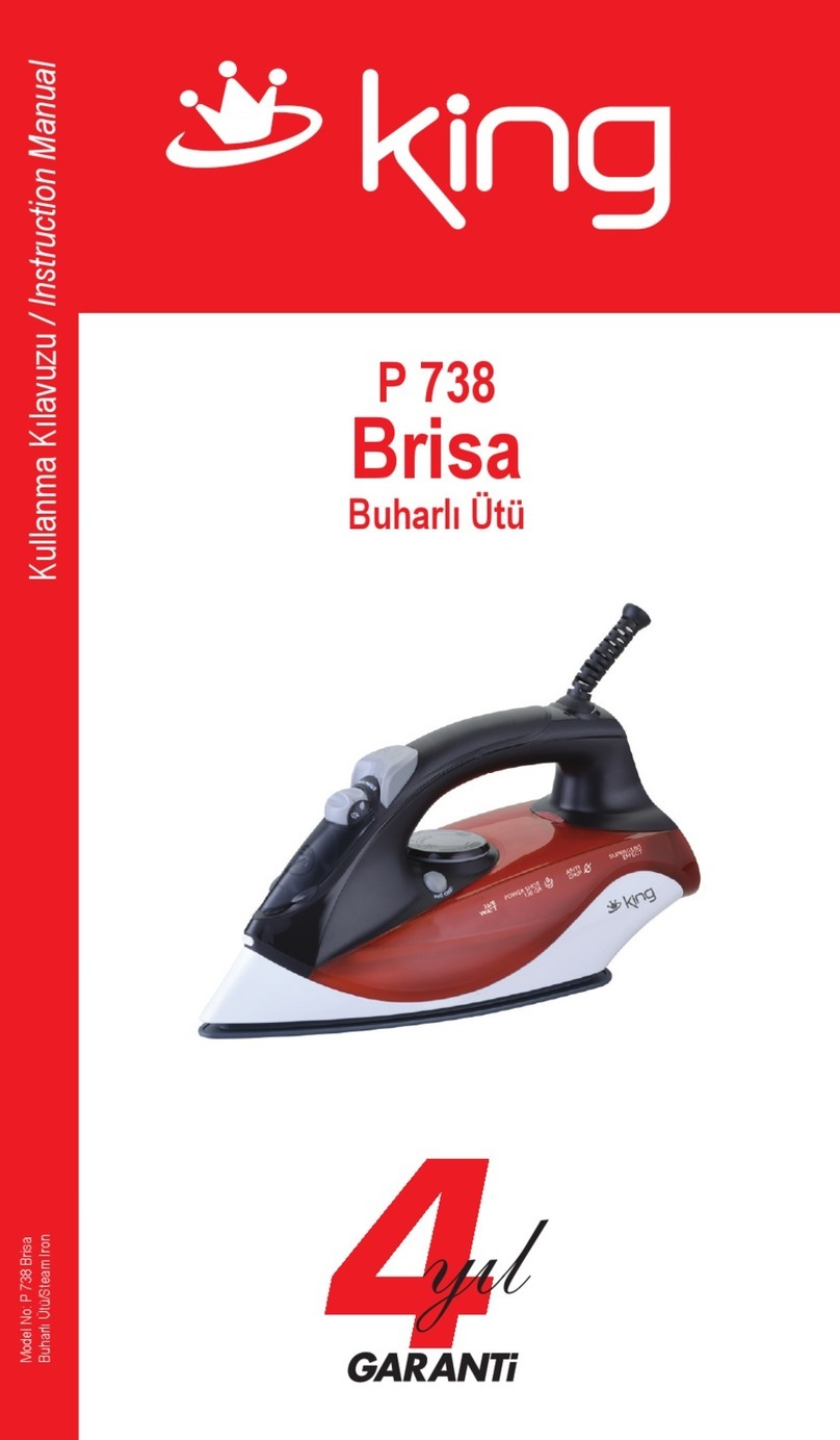KING P 738 Brisa instruction manual