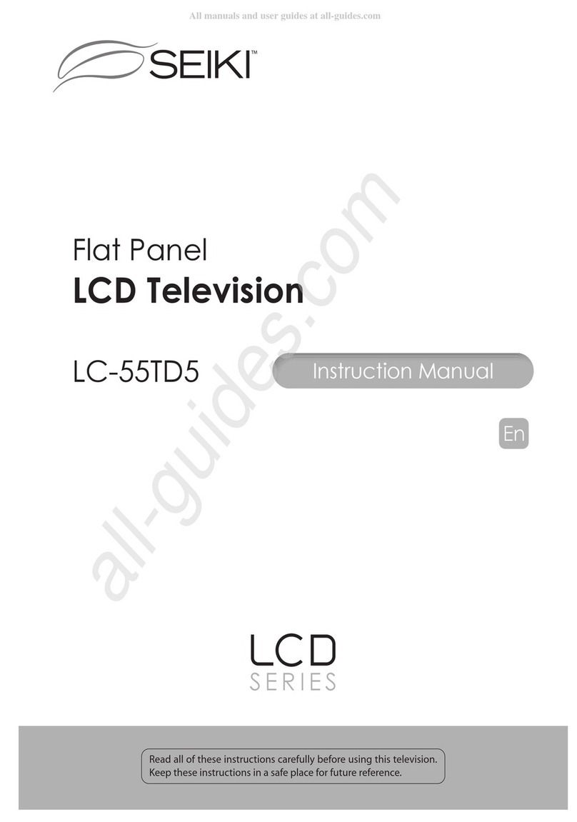 Seiki LED Series instruction manual