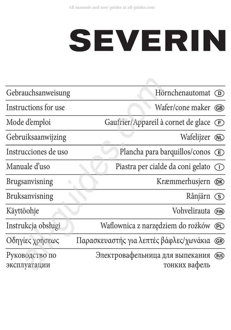 SEVERIN HA 2082 User manual SEVERIN HA 2082 User manual