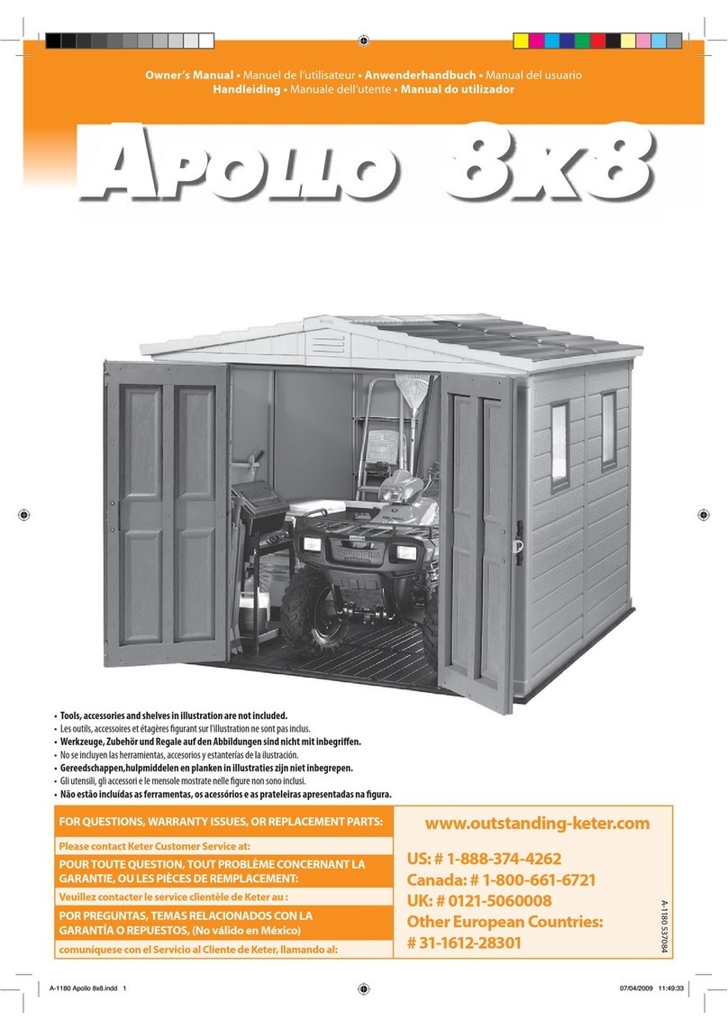 Keter APOLLO User manual