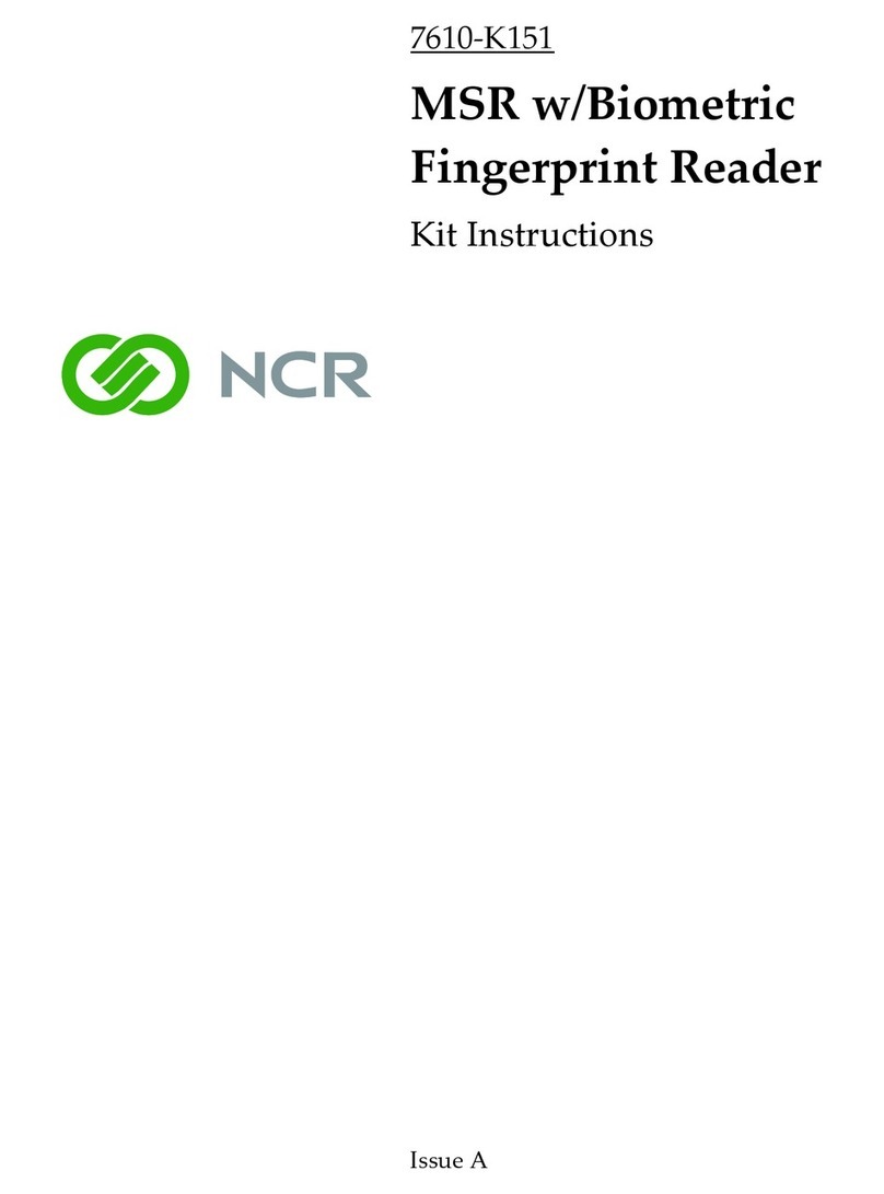 NCR MSR 7610-K151 Manual