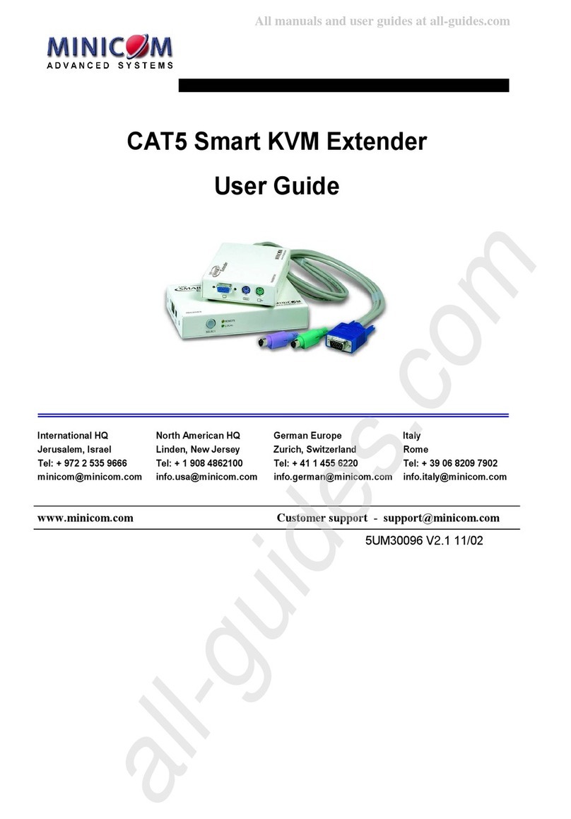 Minicom 0DT23001A user guide