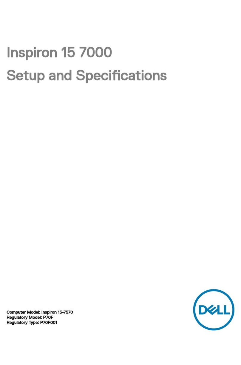 Dell Inspiron 15 7000 Series Manual