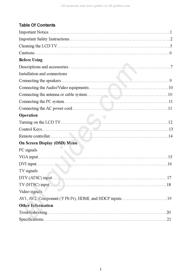 Sceptre X37SV-NAGA User manual