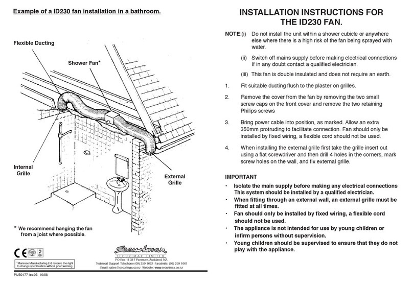 SImx MANROSE ID230 Series User manual