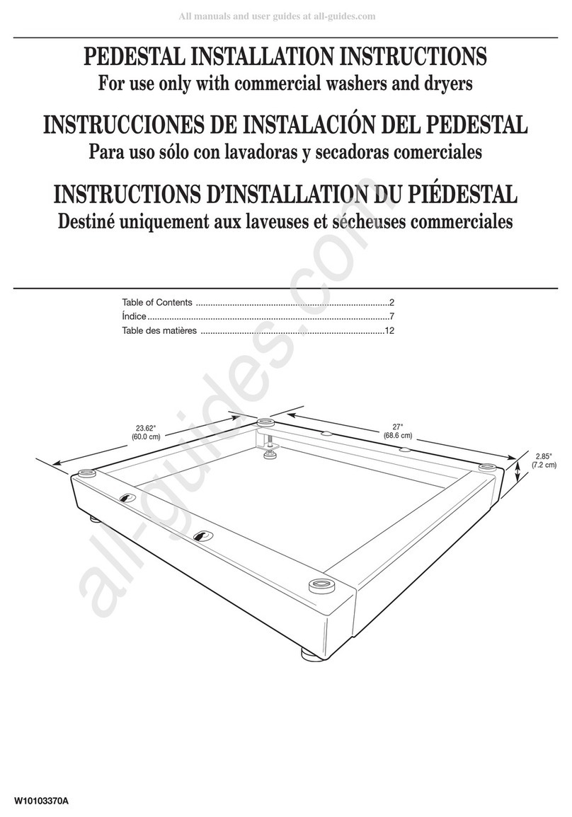 Maytag WHP0400VW installation instructions