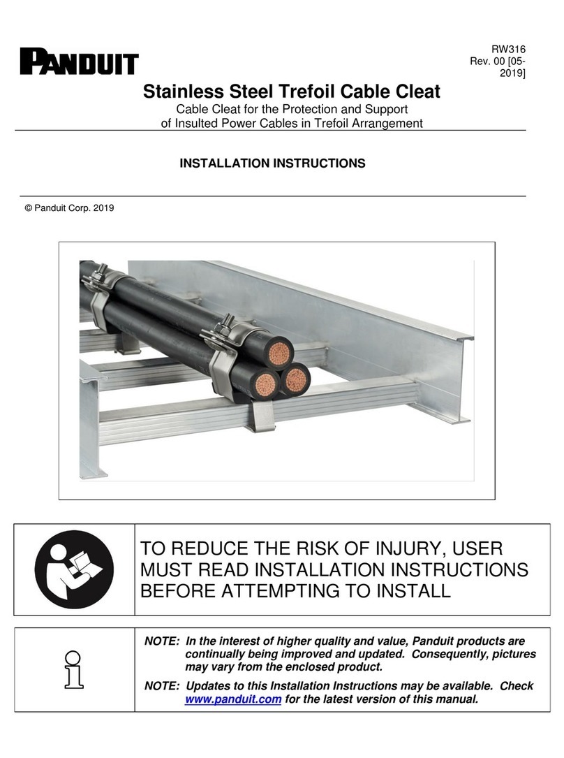 Panduit CBH15L50-V6 User manual