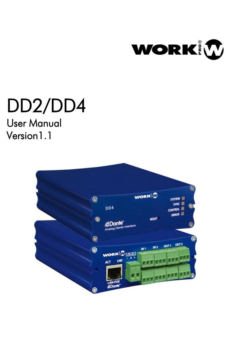 WorkPro DD4 user manual
