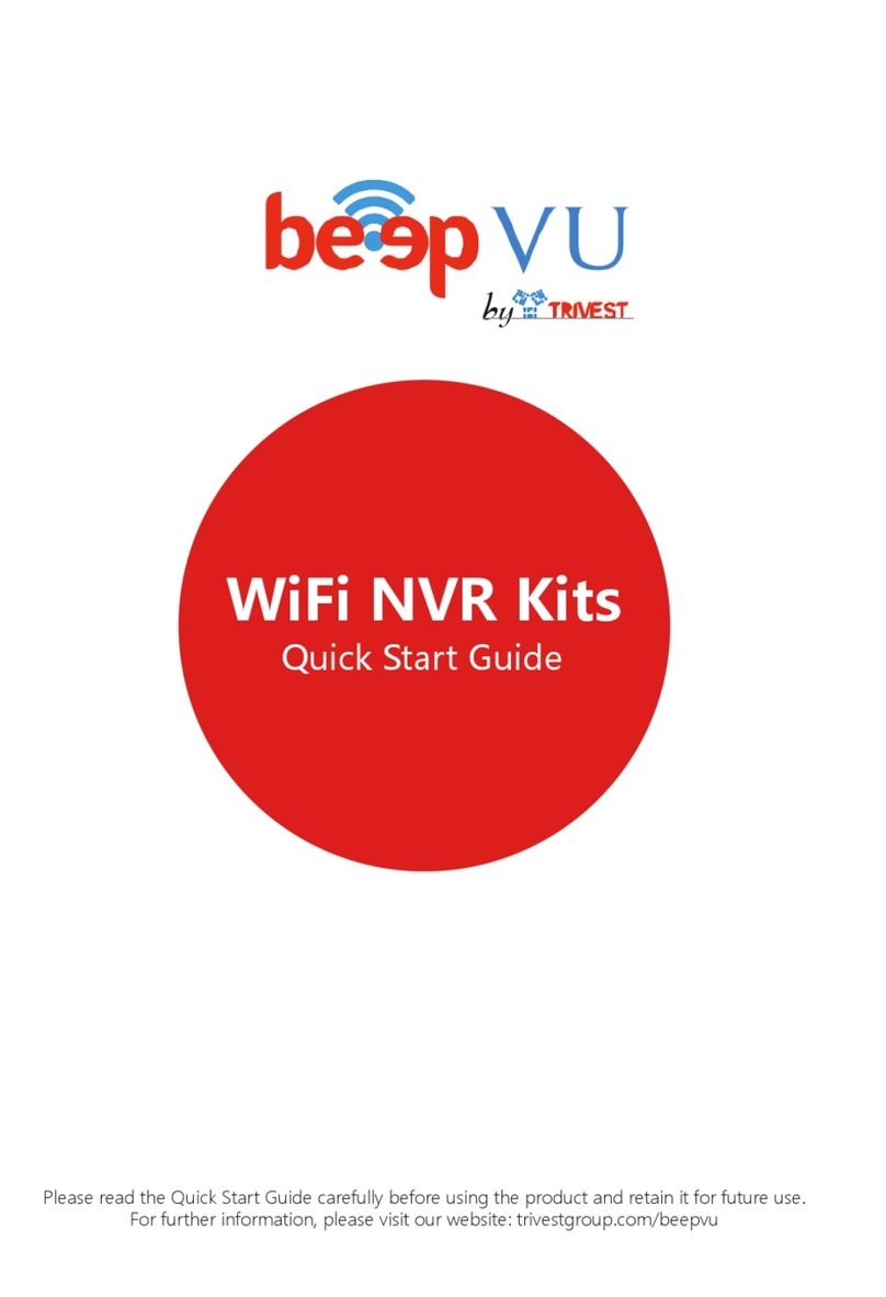 Trivest Beep VU WiFi NVR Kit quick start guide