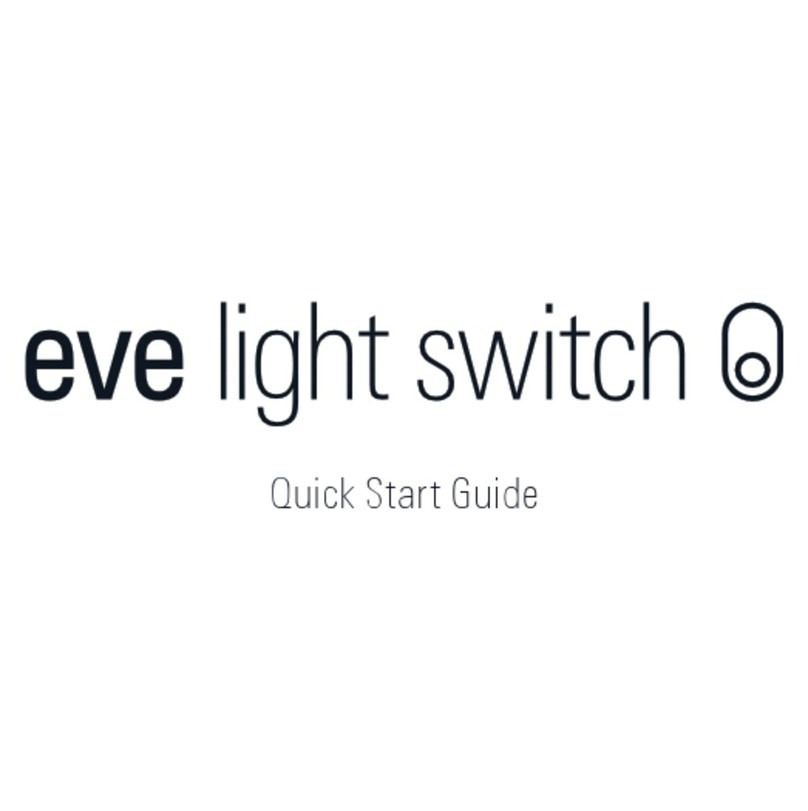 EVE Light switch quick start guide