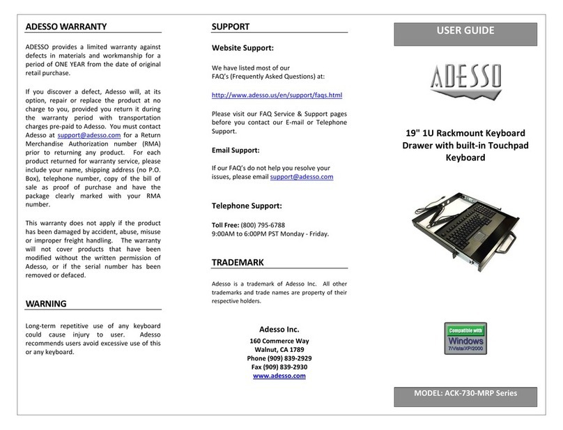 Adesso ACK-730-MRP Series user guide