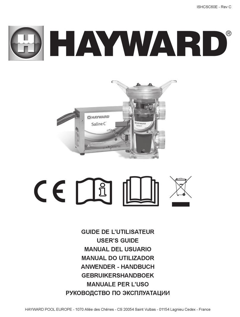 Hayward Saline C HCSC60EU User manual