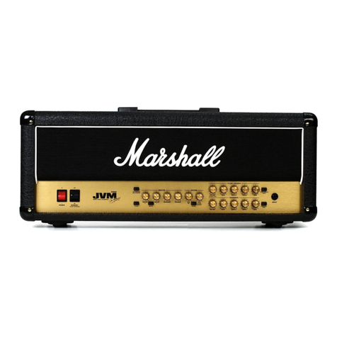 Marshall Amplification JVM2 Series User manual