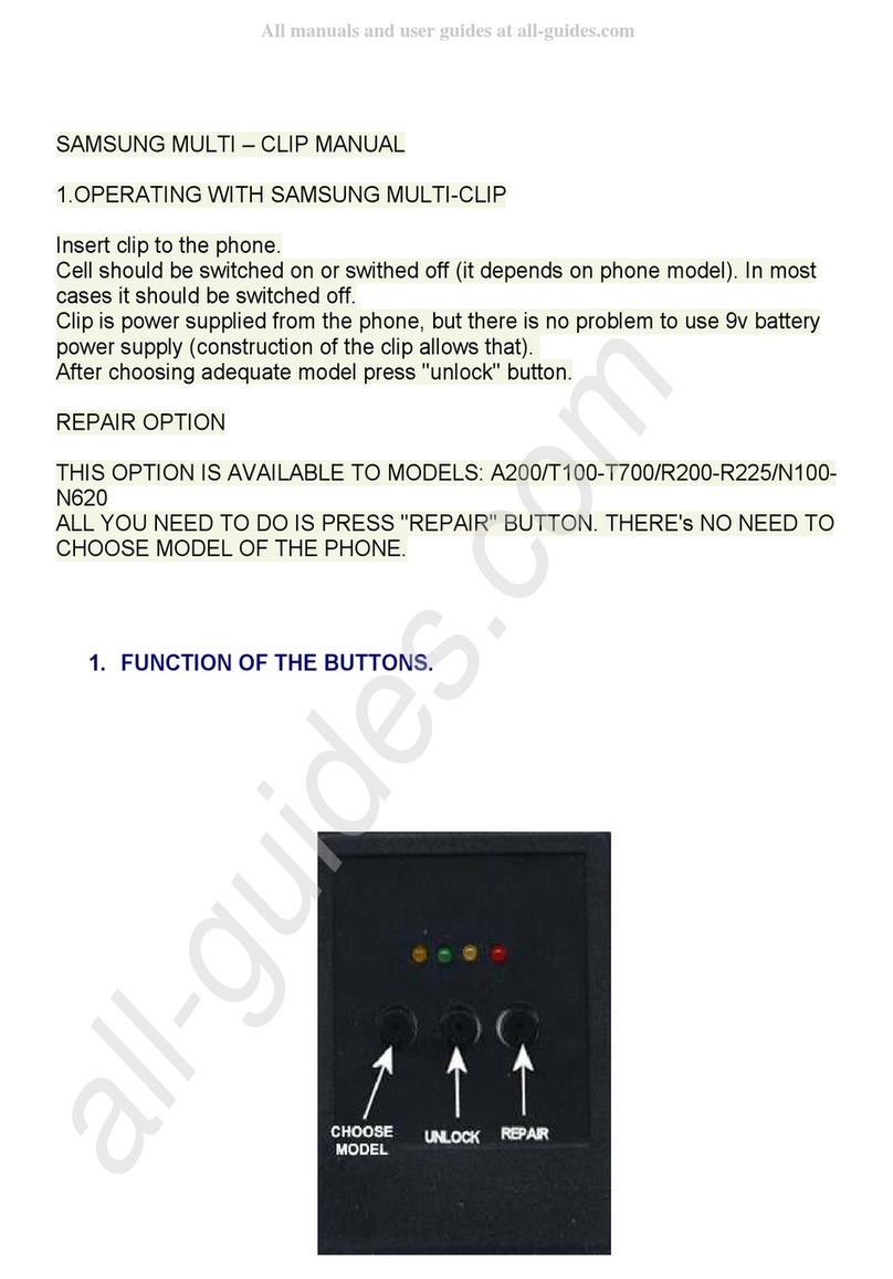 Samsung SGH-A200 User manual