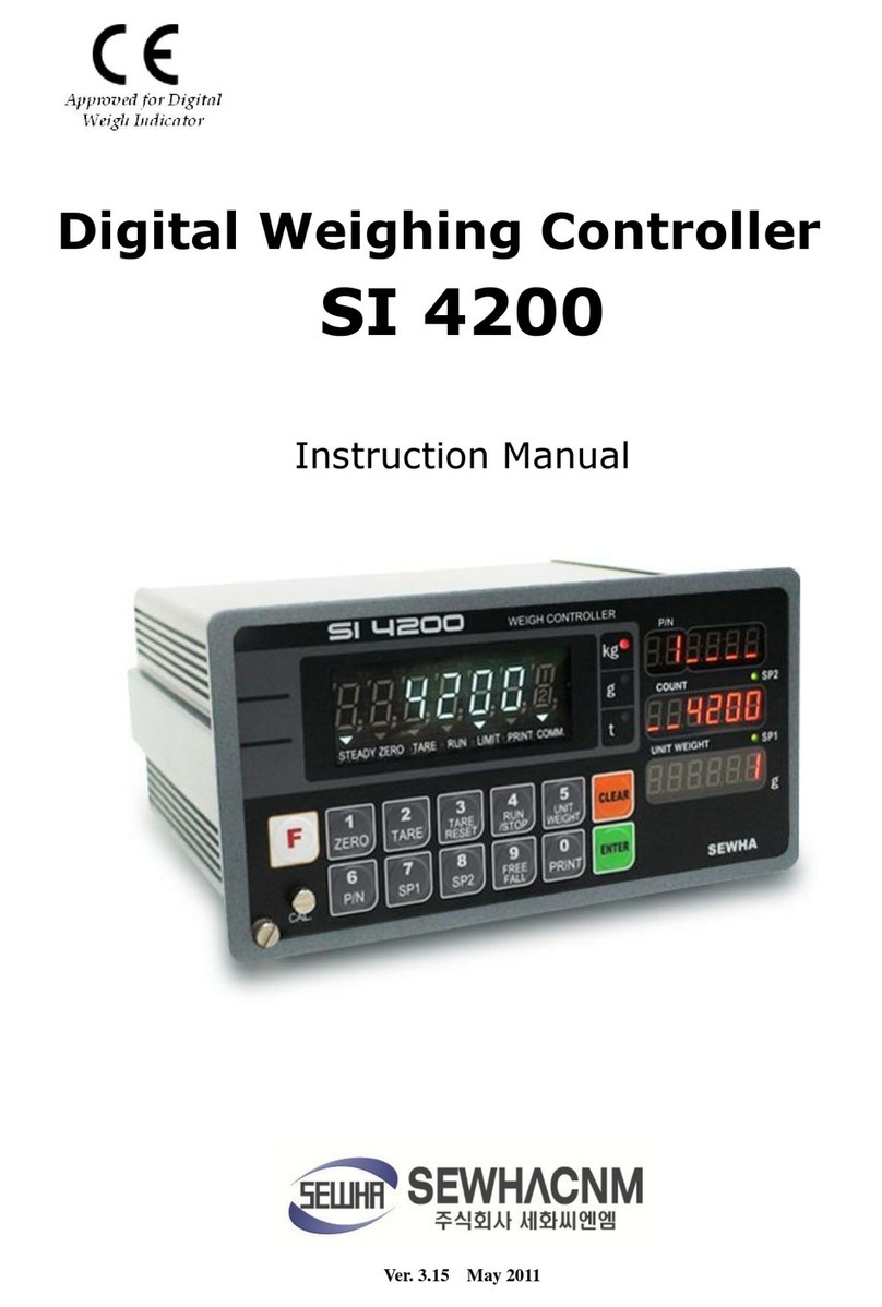 Sewha SI 4200 User manual