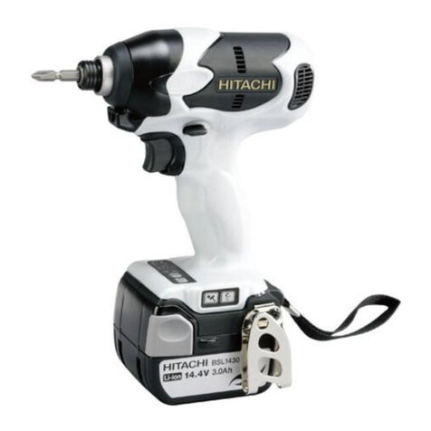 Hitachi WH14DBL User manual