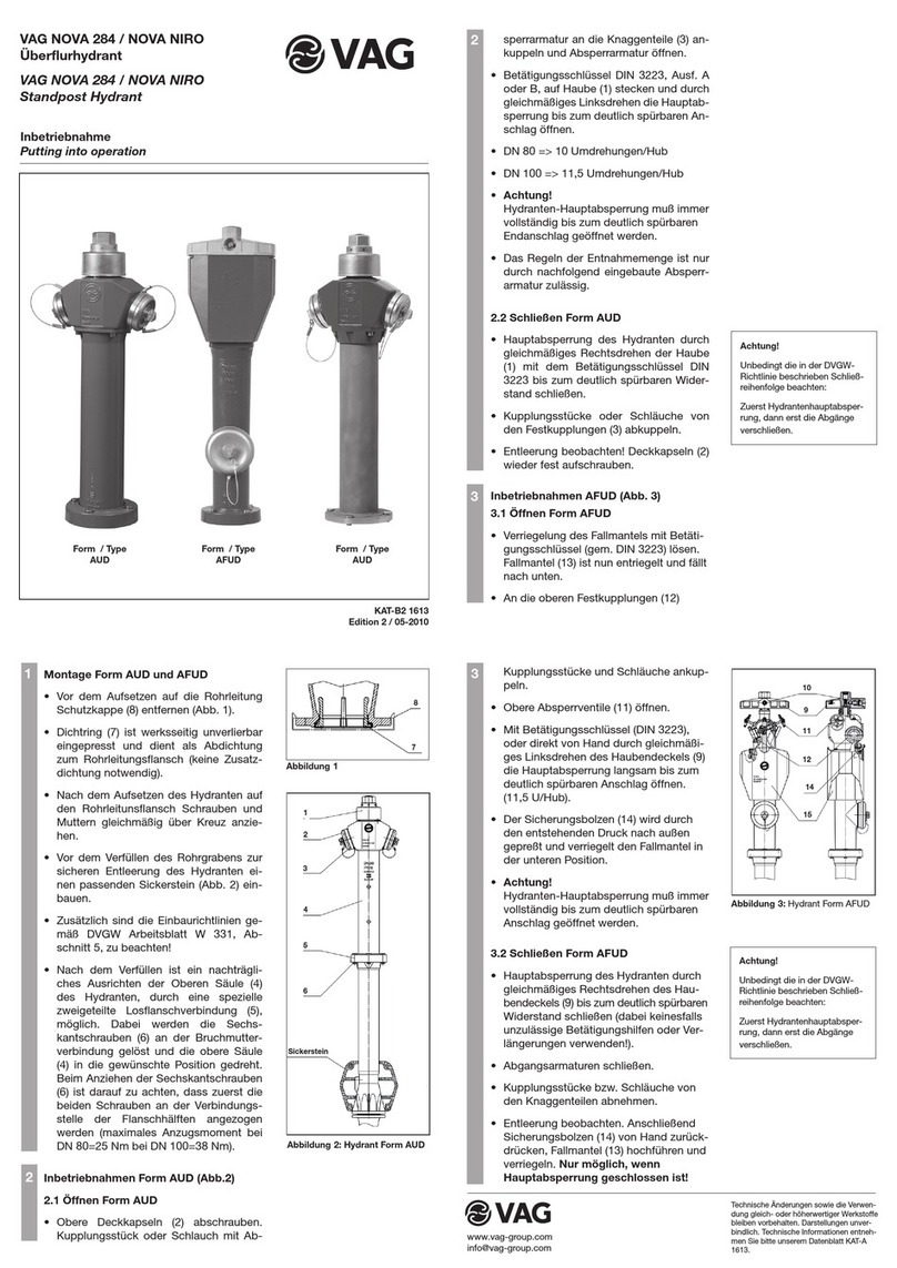 Vag NOVA 284 quick start guide