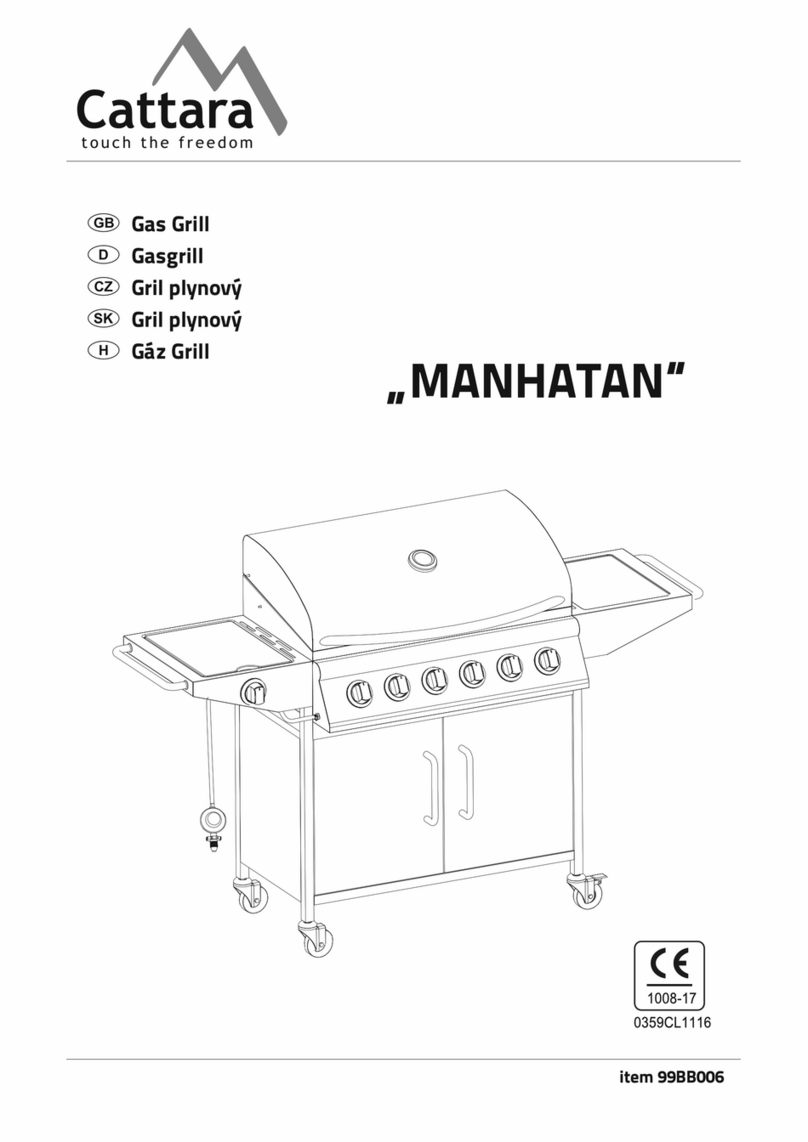 Cattara MANHATAN Instructions for use Cattara MANHATAN Instructions for use