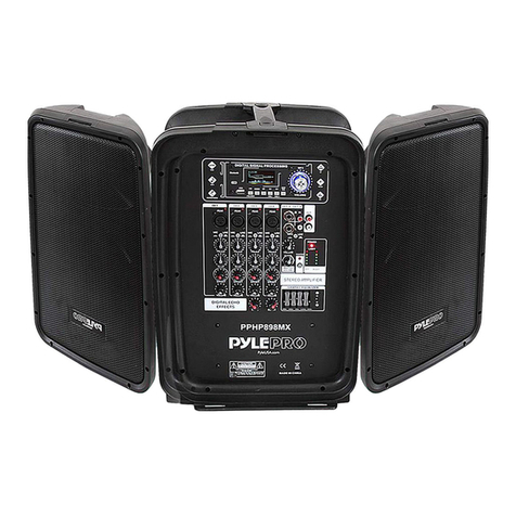 Pyle PPHP898MX User manual
