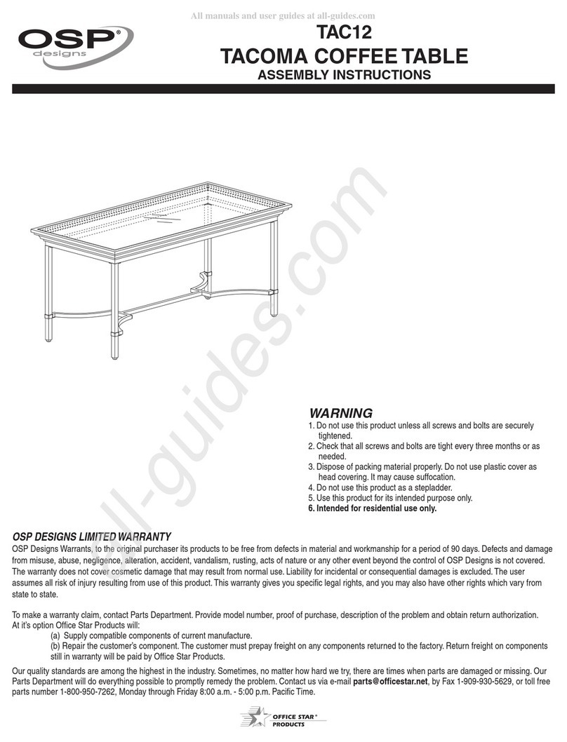 OSP Designs Tacoma TAC12 Assembly instructions