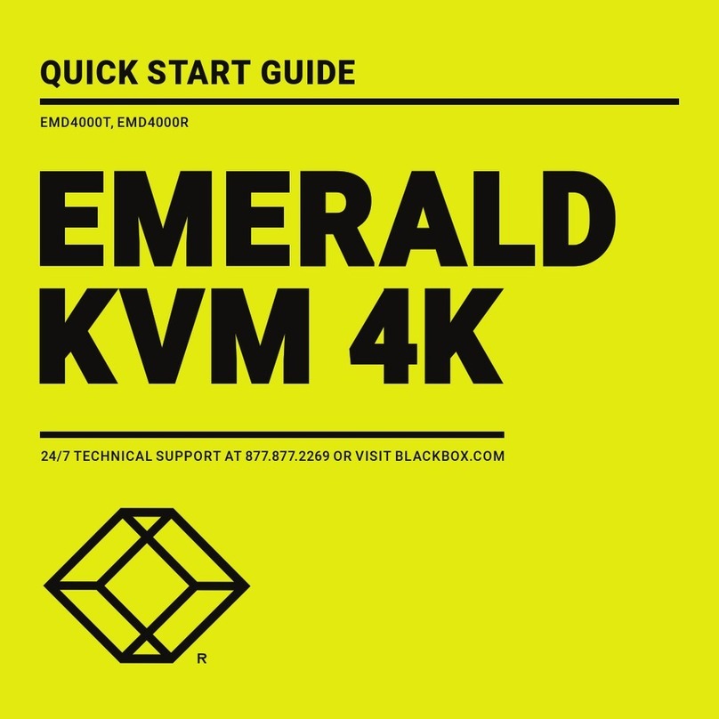 Black Box Emerald EMD4000T User manual