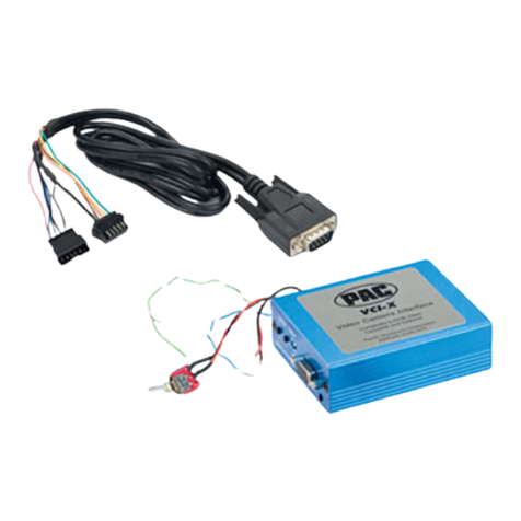 PAC VCI-FRD1 User manual