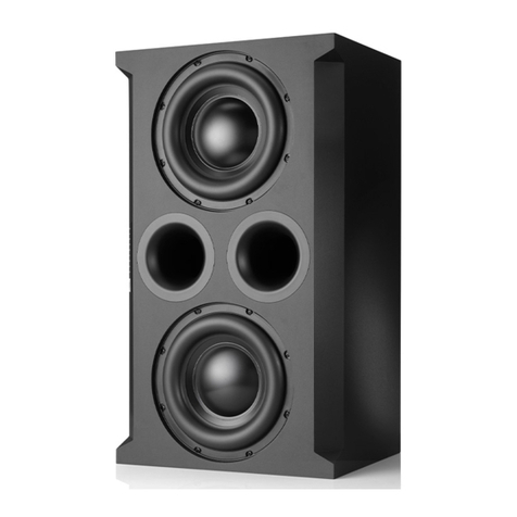 Harman JBL Synthesis SSW-2 User manual
