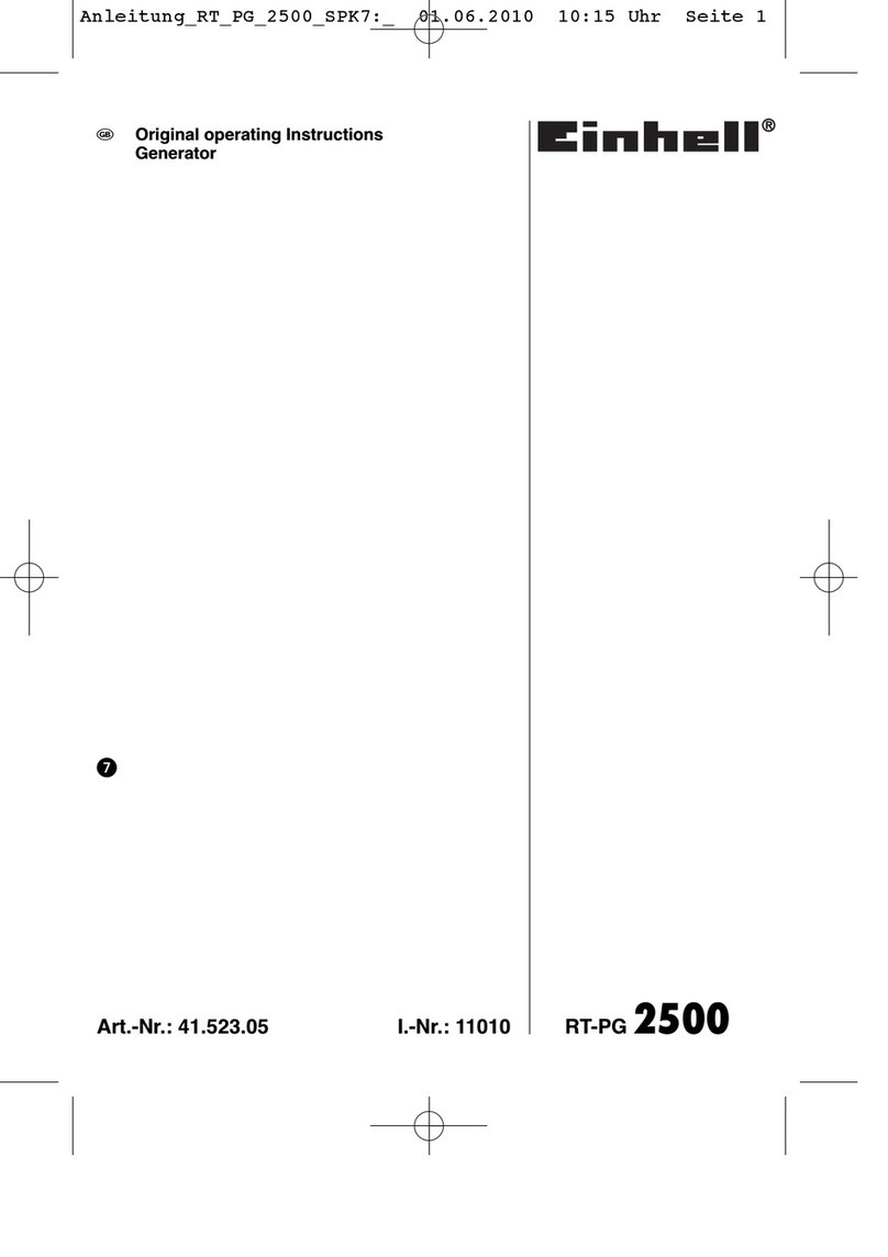 EINHELL RT-PG 2500 User manual EINHELL RT-PG 2500 User manual