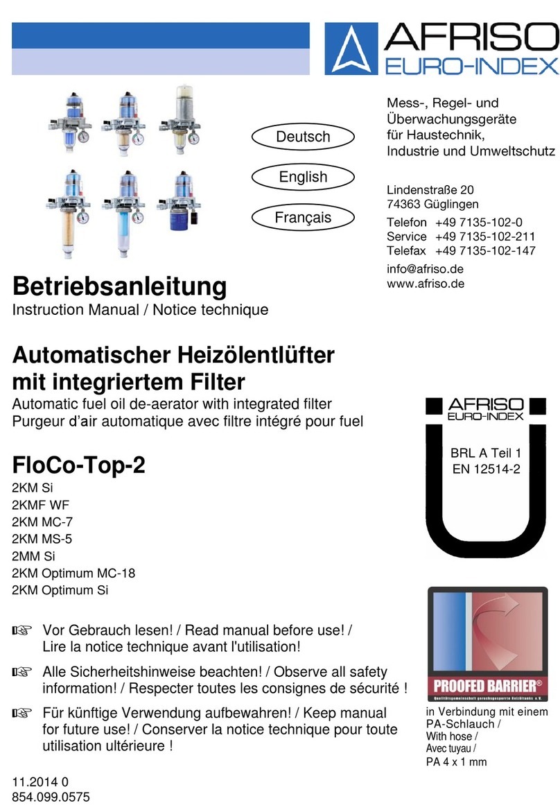 Afriso EURO-INDEX FloCo-Top-2 Series instruction manual Afriso EURO-INDEX FloCo-Top-2 Series instruction manual