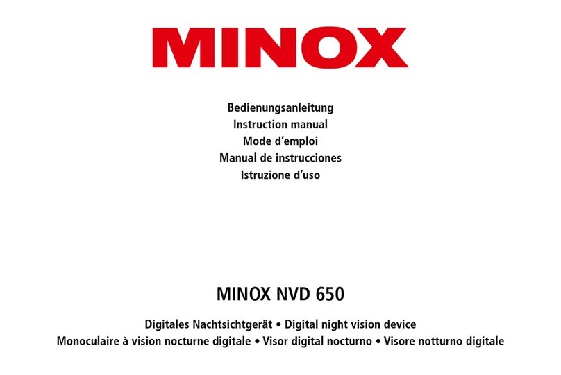 Minox NVD 650 User manual