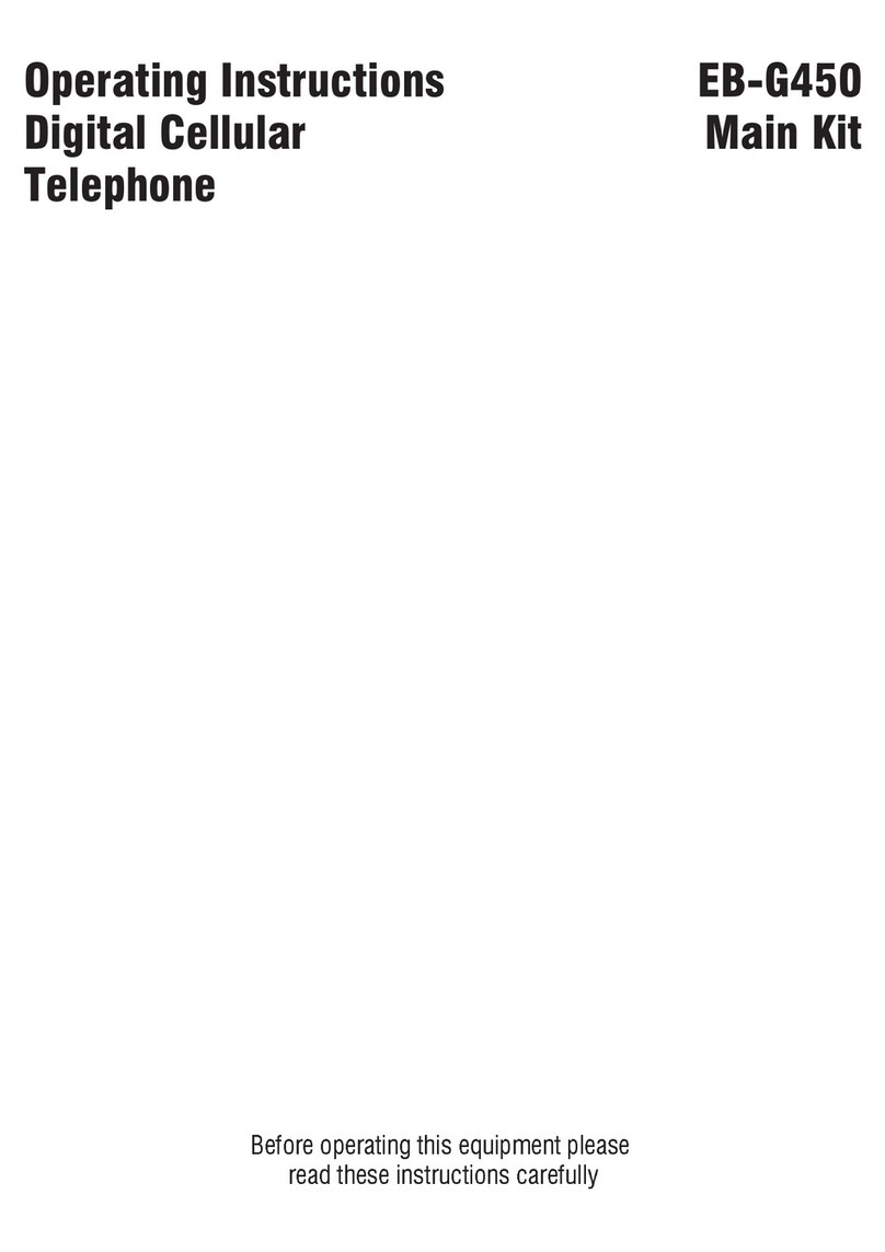 Panasonic EB-G450 operating instructions