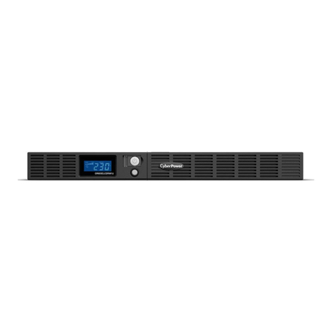 CyberPower OR600ELCDRM1U User manual