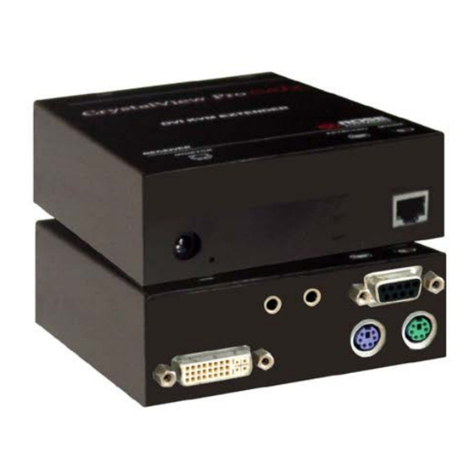 Rose electronics CrystalView DVI CAT Series quick start guide Rose electronics CrystalView DVI CAT Series quick start guide