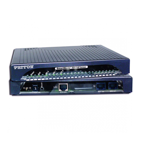Patton SmartNode 4120 User manual