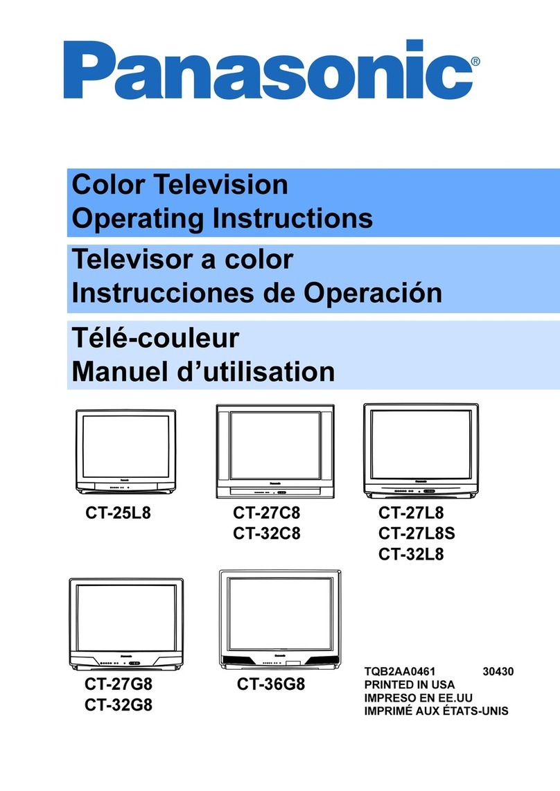 Panasonic CT-25L8 User manual