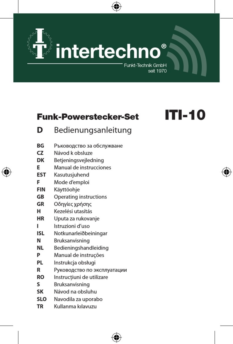 INTERTECHNO ITI-10 operating instructions