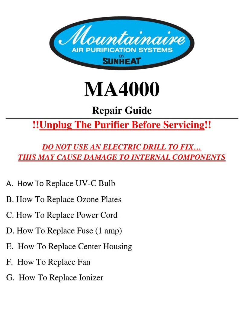 Sun Heat Mountainaire MA4000 Repair guide